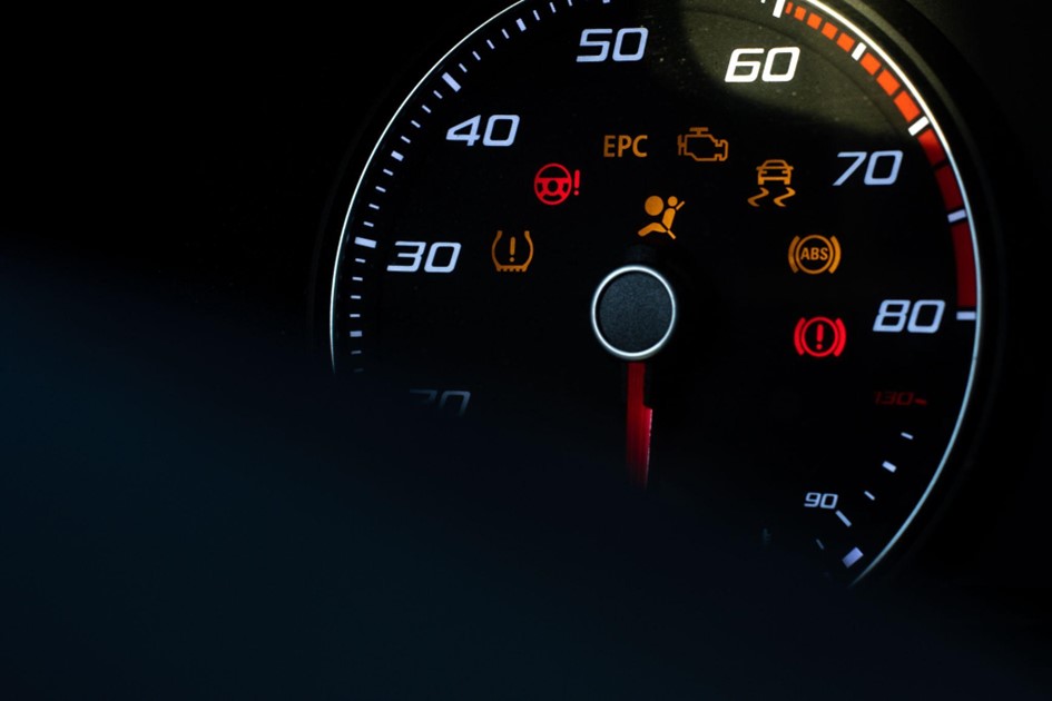 Common car dashboard symbols and warning lights